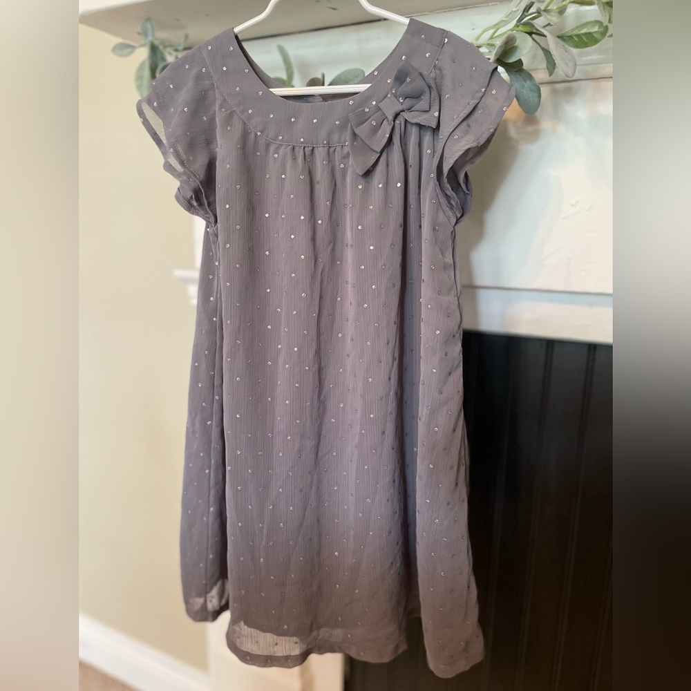 Grey swing dress